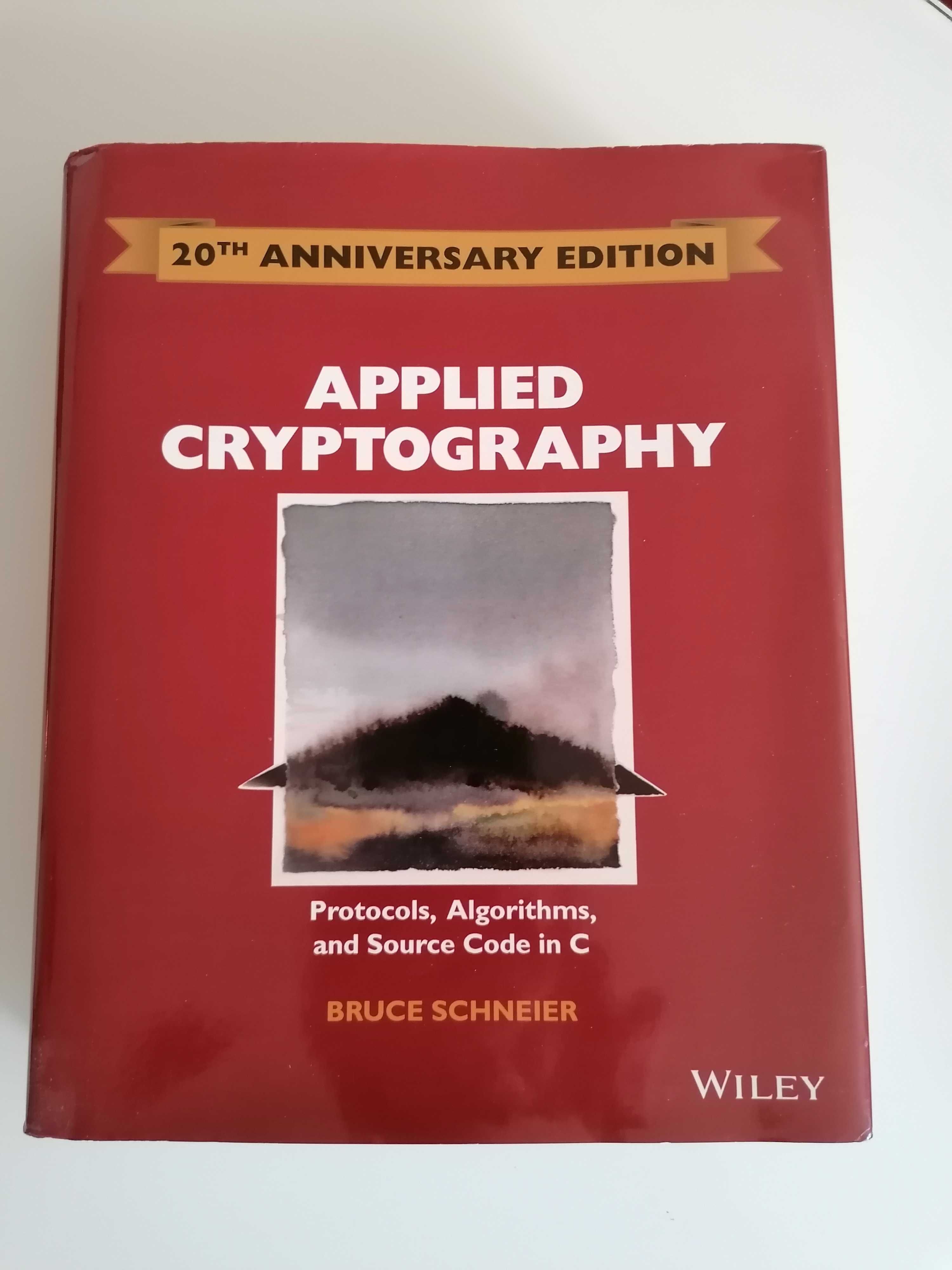 Livro Applied Cryptography, de Bruce Schneier-NOVO
