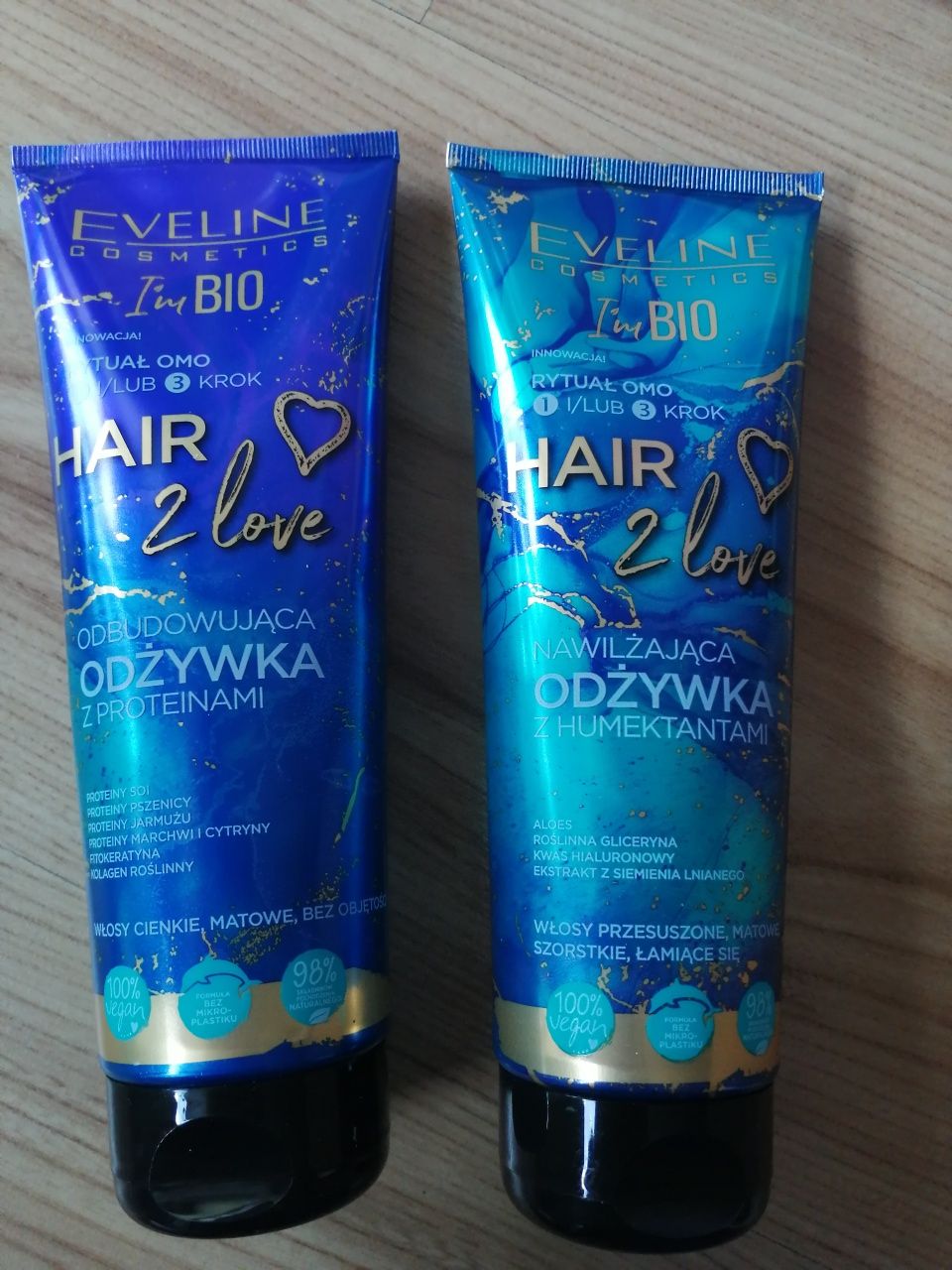 Eveline odzywka do włosów x2, Hair 2love