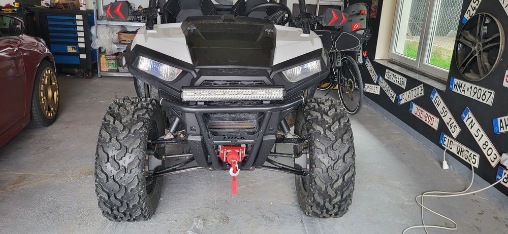 Polaris RZR 900. 2016r 75KM ledbar wciagarka