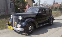 Zabytkowe auto do ślubu oryginalny amerykański samochód deSoto 1937 r.