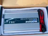 Інвертор (перетворювач) TBE 12VDC/220VAC 2000W пік 4000W USA!!!