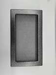 Kratka kominkowa 30x17cm czarno-srebrna