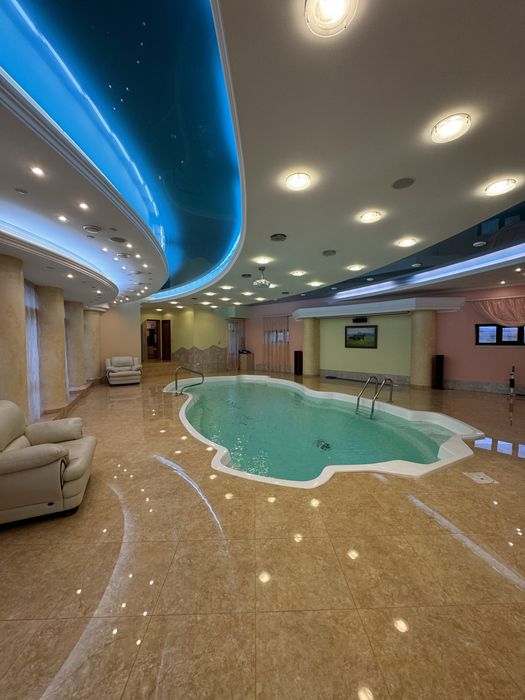 Крытый бассейн! Аренда дом отдыха Киев Сауна, Купель, Бильярд, беседка
