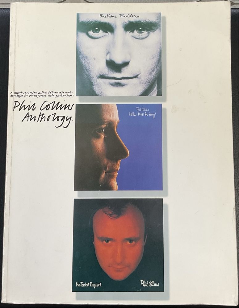 Livro Phill Collins Anthology