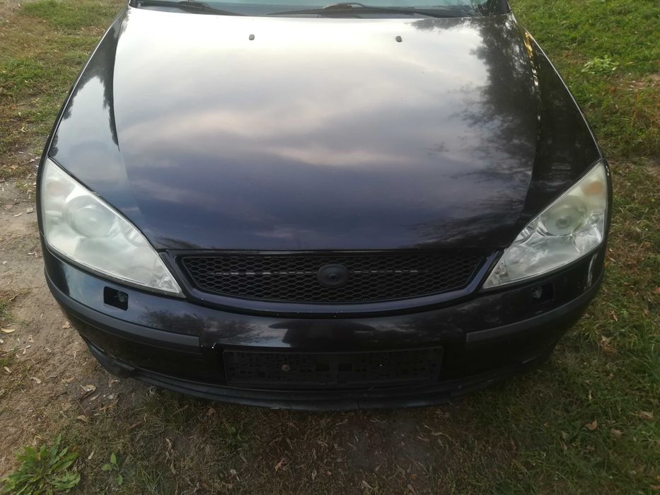 Przód kompletny Mondeo MK3 kolor G0 maska błotnik lampa zderzak xenon