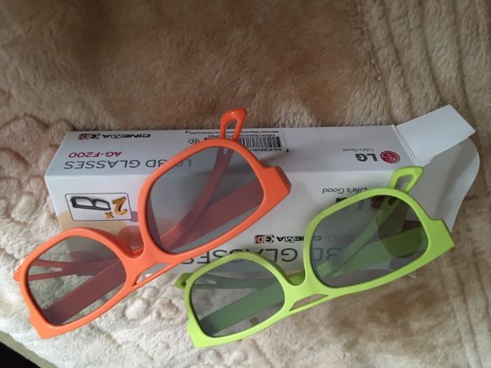 Okulary pasywne 3D LG AG-F200