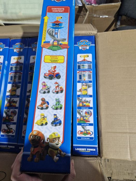 База Щенячий патрул+3героя машинками, рятувальна станція,парковка,вежа