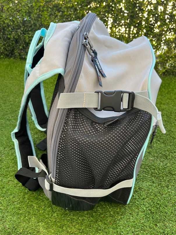 Mochila como nova para patins em linha