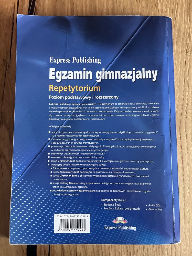 Express Publishing Repetytorium Egzamin Gimnazjalny