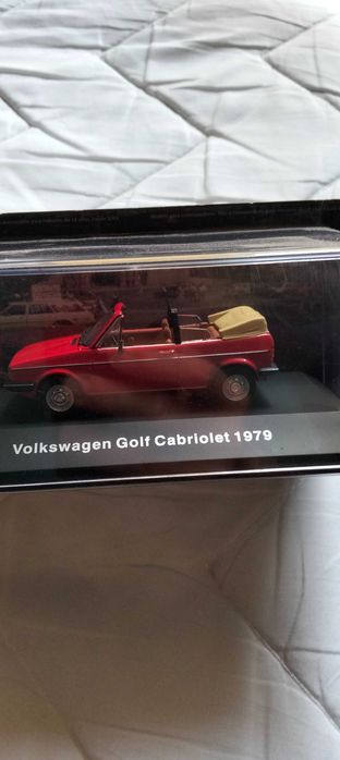 Volkswagen GOLF Cabriolet 1979 Kultowe, Legendy, De Agostini 1:43, PRL