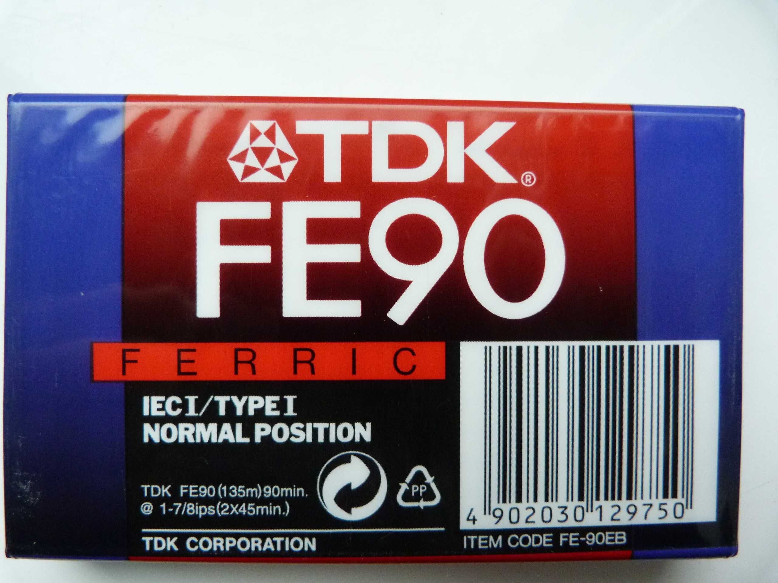 Аудио кассета EMTEC (BASF) 90 Chrome 2-типа, запечатана LG 90 TDK FE90