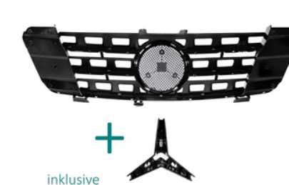 Grelha look AMG para Mercedes ML W164