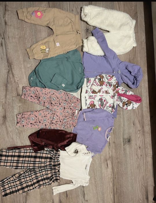 Wielka paka ubrań dla dziewczynki 6-12 miesiecy