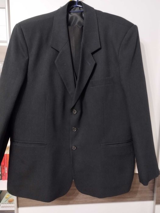 Garnitur męski czarny