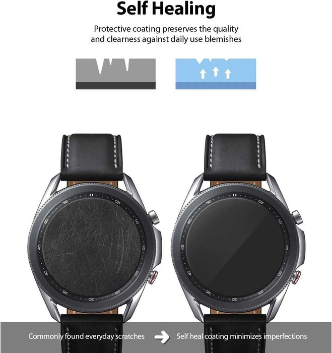 Поліуретанова плівка 2шт на смарт годинник / фітнес браслет