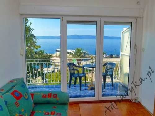 Przy morzu! Chorwacja Podgora 4 apartamenty 2+2 noclegi dla 16 osób