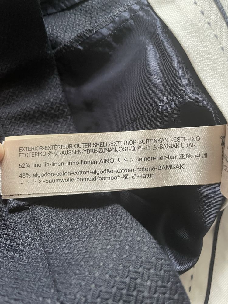 Massimo Dutti spodnie garniturowe damskie rozmiar 38 granatowe