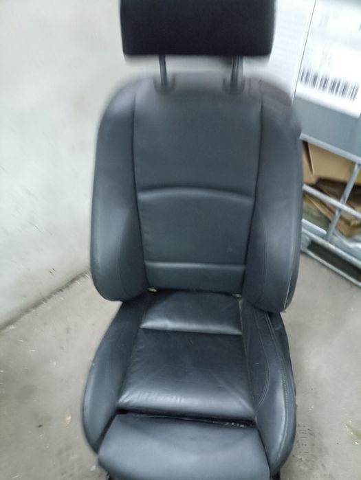 Fotel lewy podgrzewany BMW E92 coupe skóra skórzany Mpakiet sport