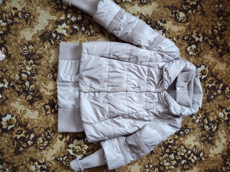 Куртка курточка беж розмір 42-44