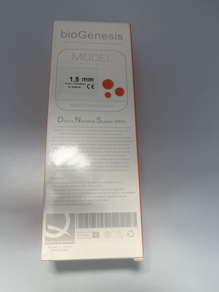 Roller DNS 1,5 mm mezoterapia mikroiglowa