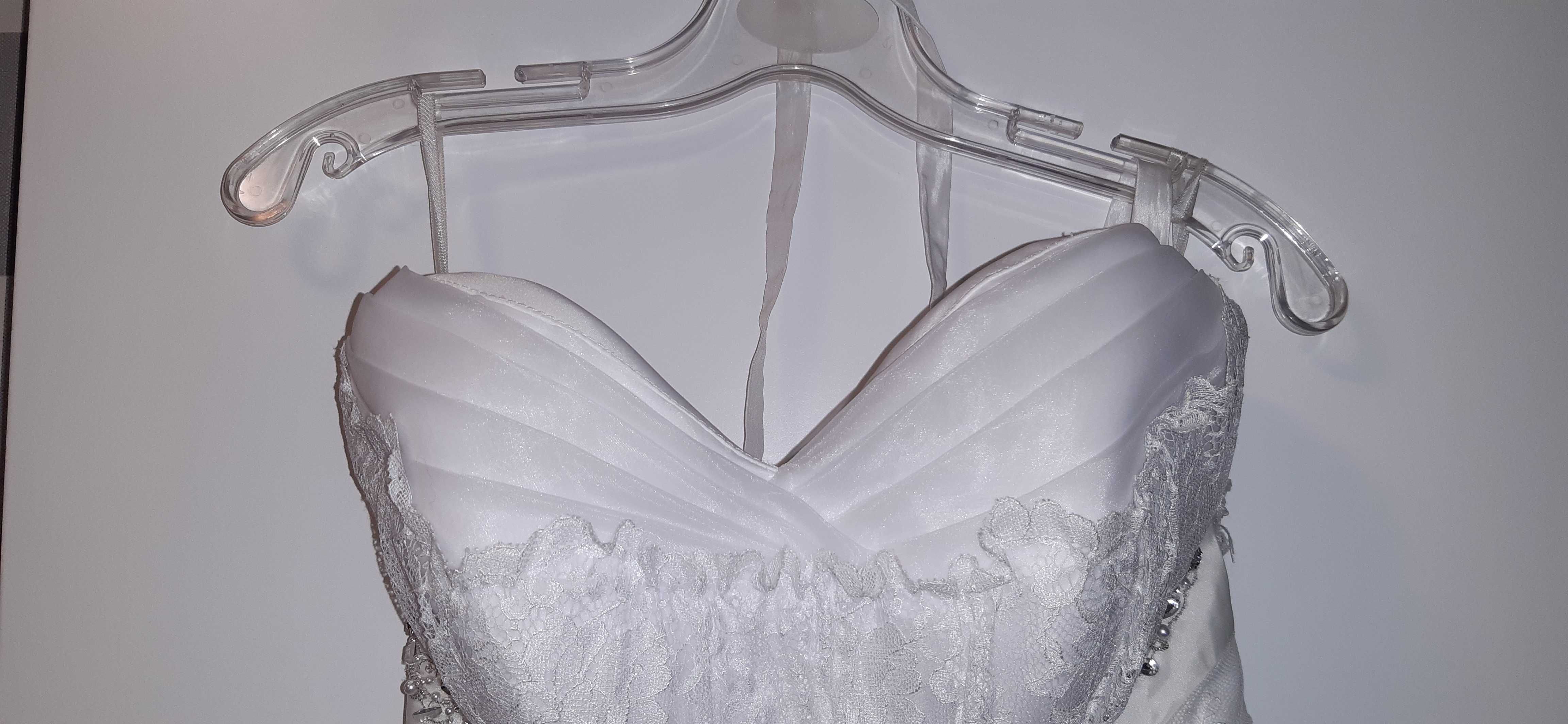 Suknia Ślubna biała MS Moda Sienna 36/38
