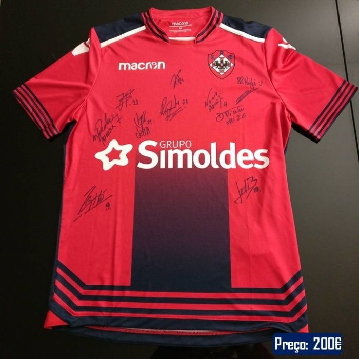 Camisola oficial do União Desportiva Oliveirense 2017/18*Hóquei Patins