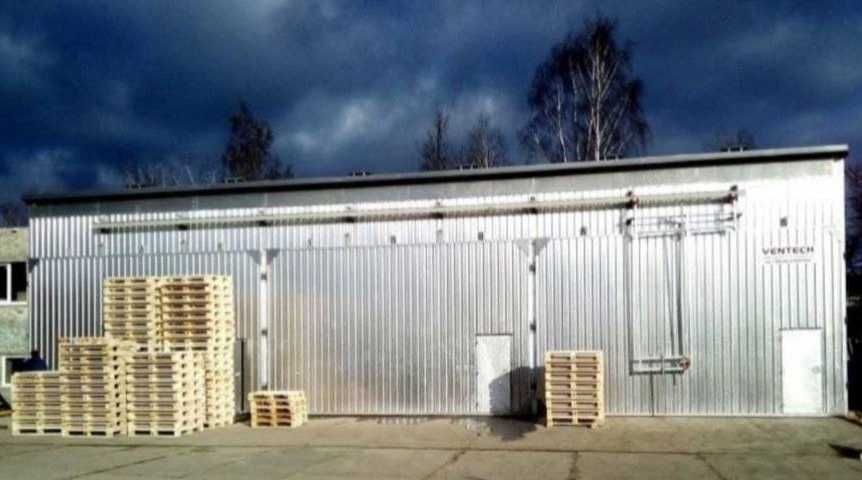 Nowa OD RĘKI suszarnia do drewna i palet dwukomorowa Secovent