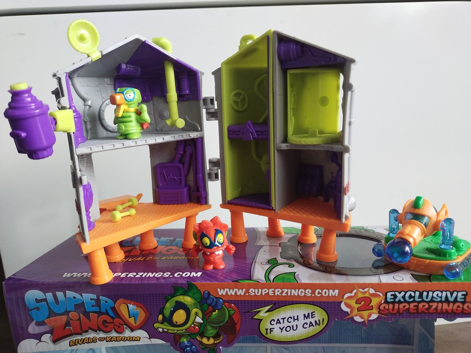 Super zings tajne laboratorium secret lab attack