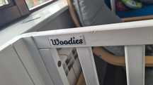 Woodies używane łóżeczko + materac