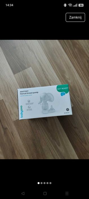 Laktator ręczny Anatomy BabyOno