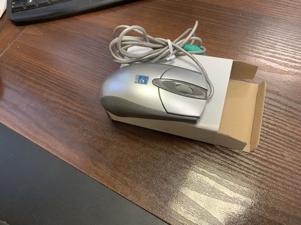 NOWA mysz komputerowa okrągłe wejście - transport gratis