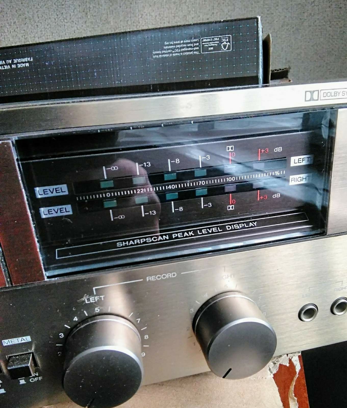 Кассетная дека Sharp RT 30