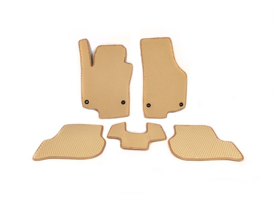 Volkswagen Golf 5 Коврики EVA (бежевые)