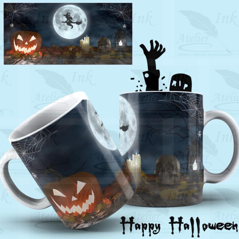 Canecas Personalizadas - Halloween