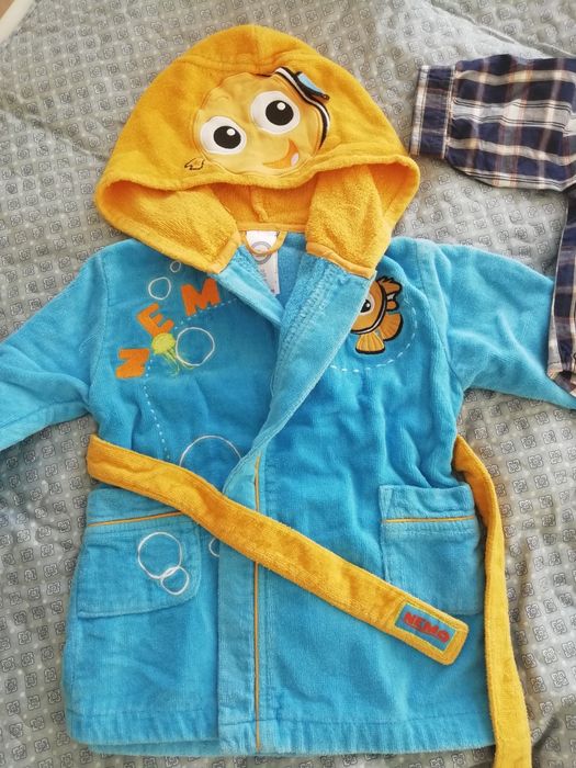 Zestaw szlafrok Disney Nemo koszule 68 74