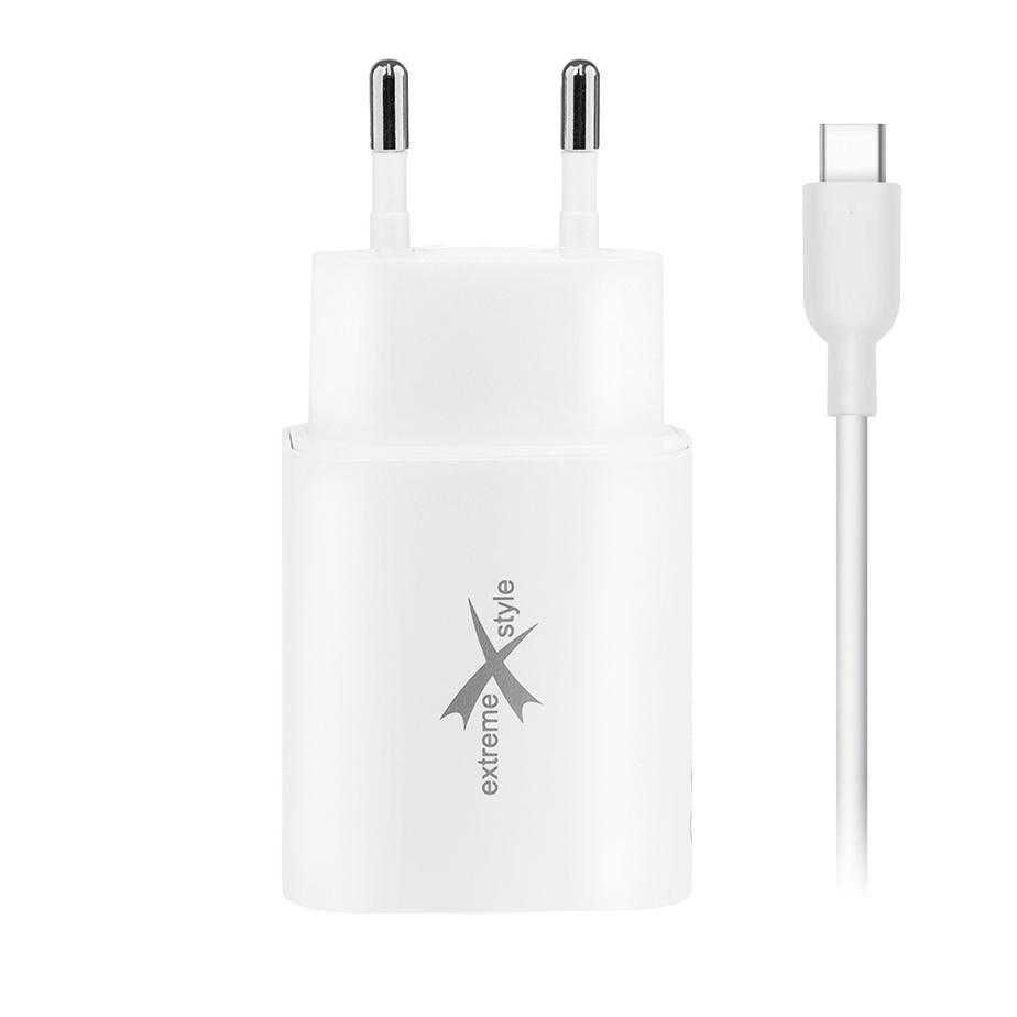 Ładowarka sieciowa USB Typ-C + kabel USB Typ-C - PD - 35W - TC35C+CC