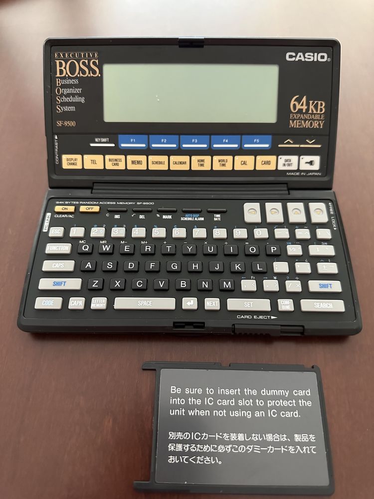 Casio SF9500 - Executive B.O.S.S de 64 Kb