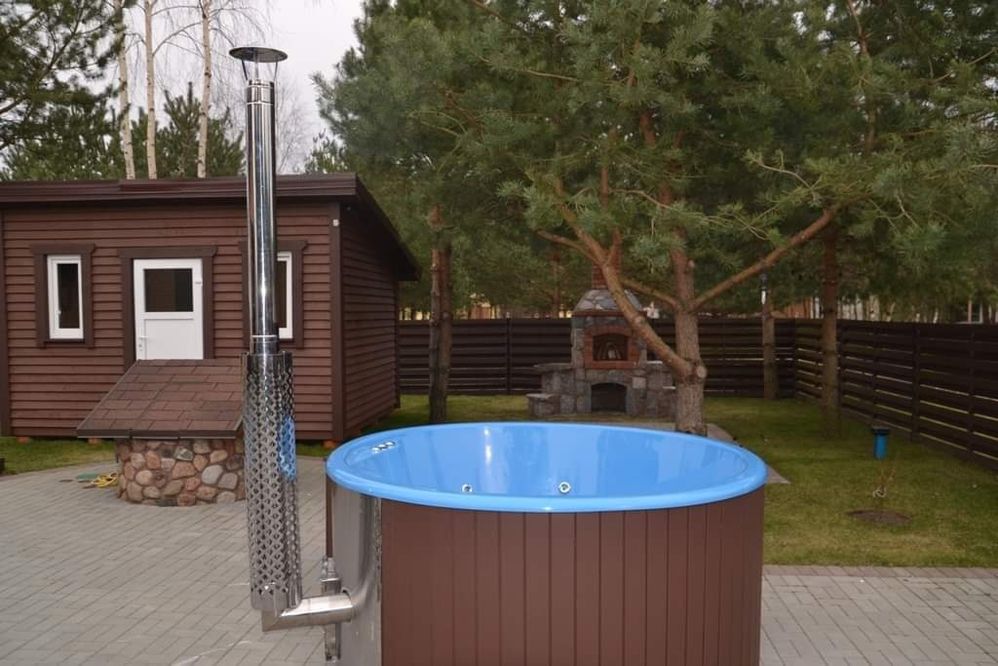 Basen balia skandynawska balia ogrodowa jacuzzi hot tub