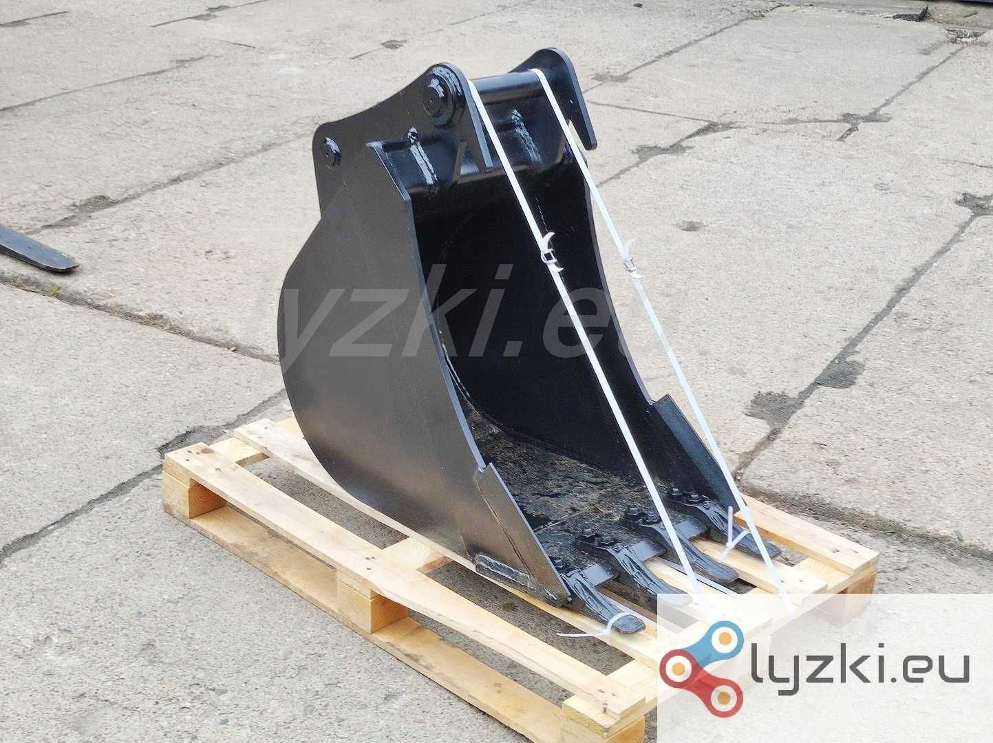 Łyżka 60cm Hardox 500 zęby przykręcane Terex Mecalac Volvo BL