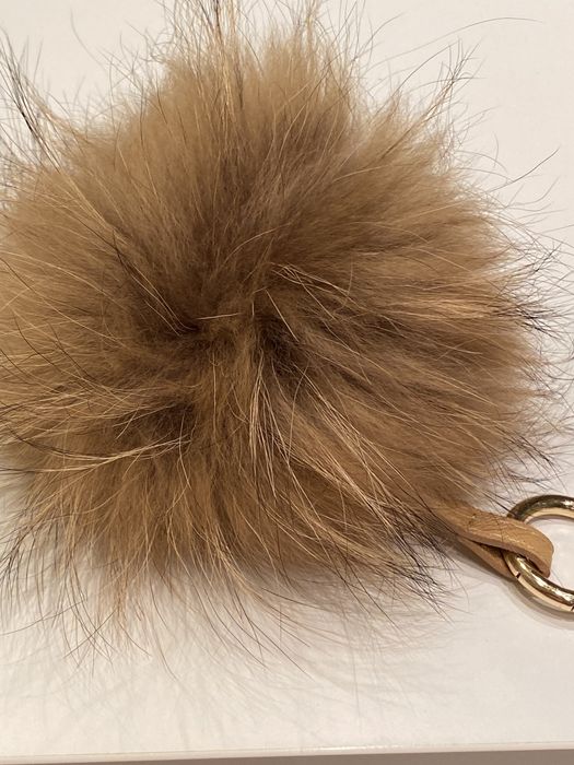 Brelok z naturalnego futra