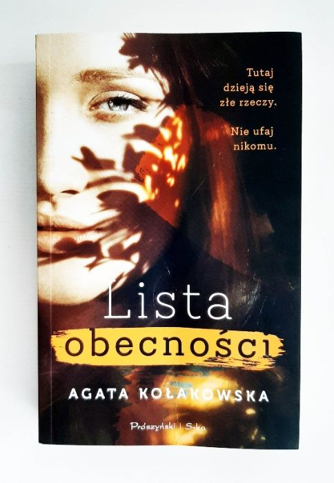 nowa książka "Lista obecności" Agata Kołakowska