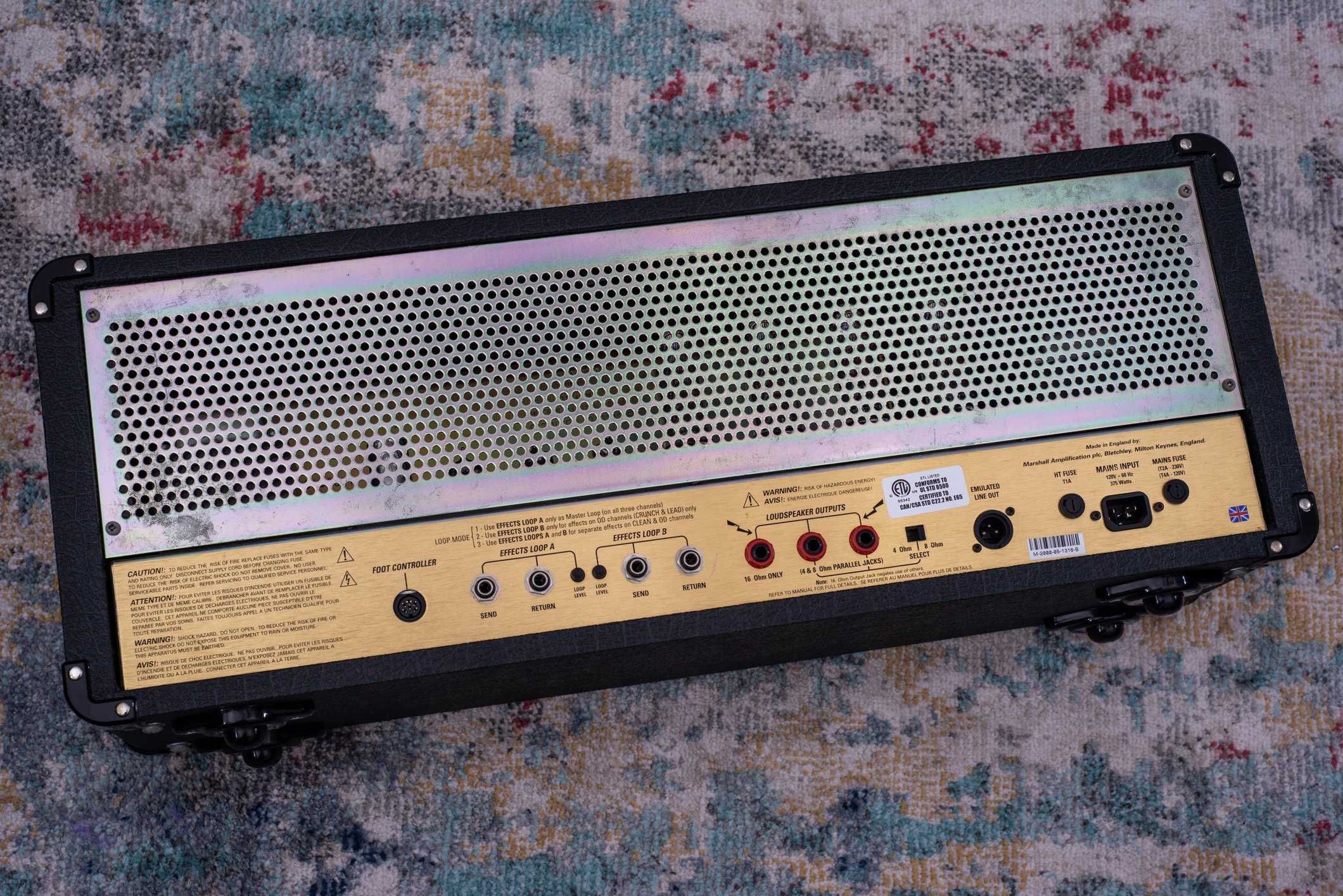 Marshall JCM 2000 TSL 100 Cabeço