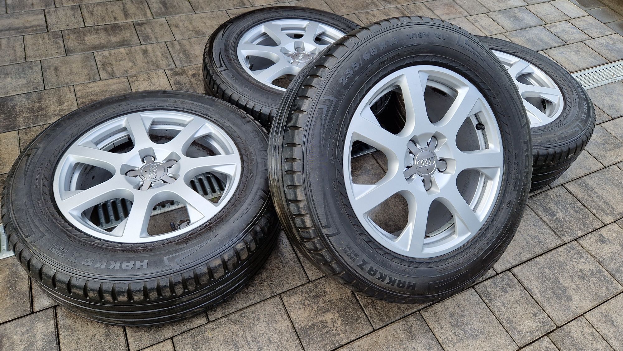 Alufelgi 5x112 Audi 17 cali koła opony 235/65 R17  Audi Q3 Q5