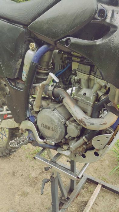 Yamaha 250 yzf cross po remoncie silnika