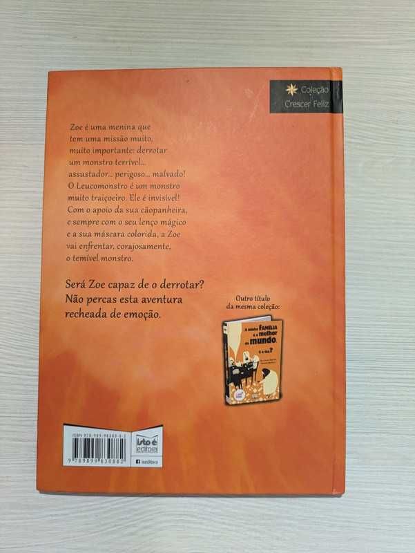 Livro O Monstro Invisível (Novo)