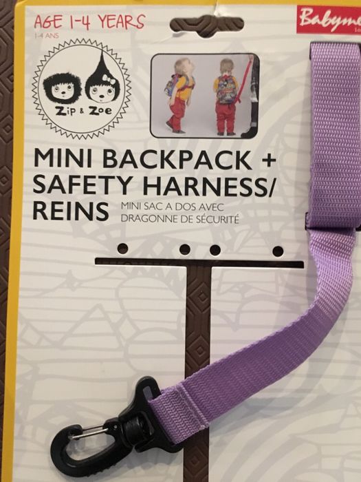 Mochila Llama e flamingo Mini Zip& Zoe 1-4 anos