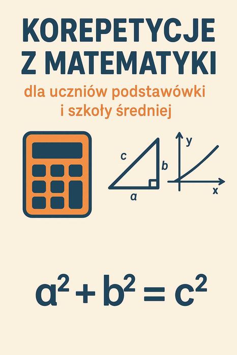 Korepetycje z matematyki – szkoła średnia i podstawowa