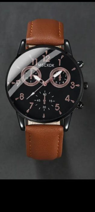 Promocja Zegarek męski klasyczny Nowy elegancki