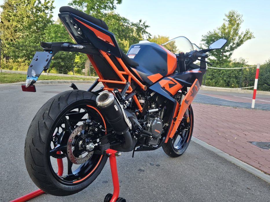 Ktm rc390 RC 390 Najnowszy model Niski przebieg Nowy A2 Duke motocykl