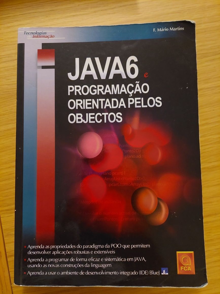 Livro java 6 e programação orientada pelos objectos